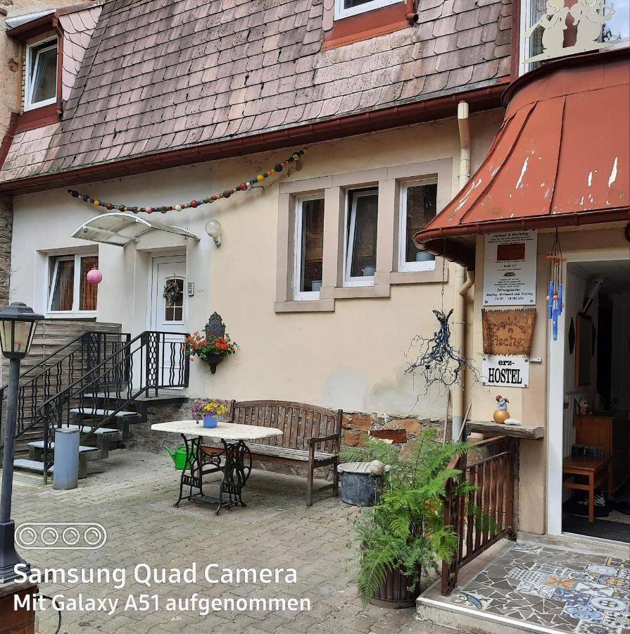 Ferienwohnung erz-HOSTEL Thermalbad Wiesenbad Exterior foto